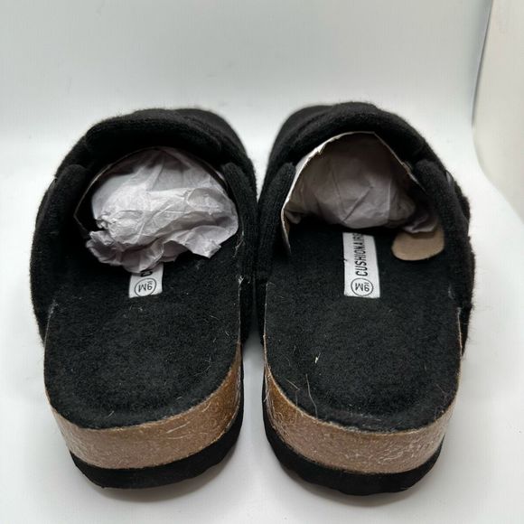 CUSHIONAIRE Womens Clog 9 BLACK - Picture 4 of 7